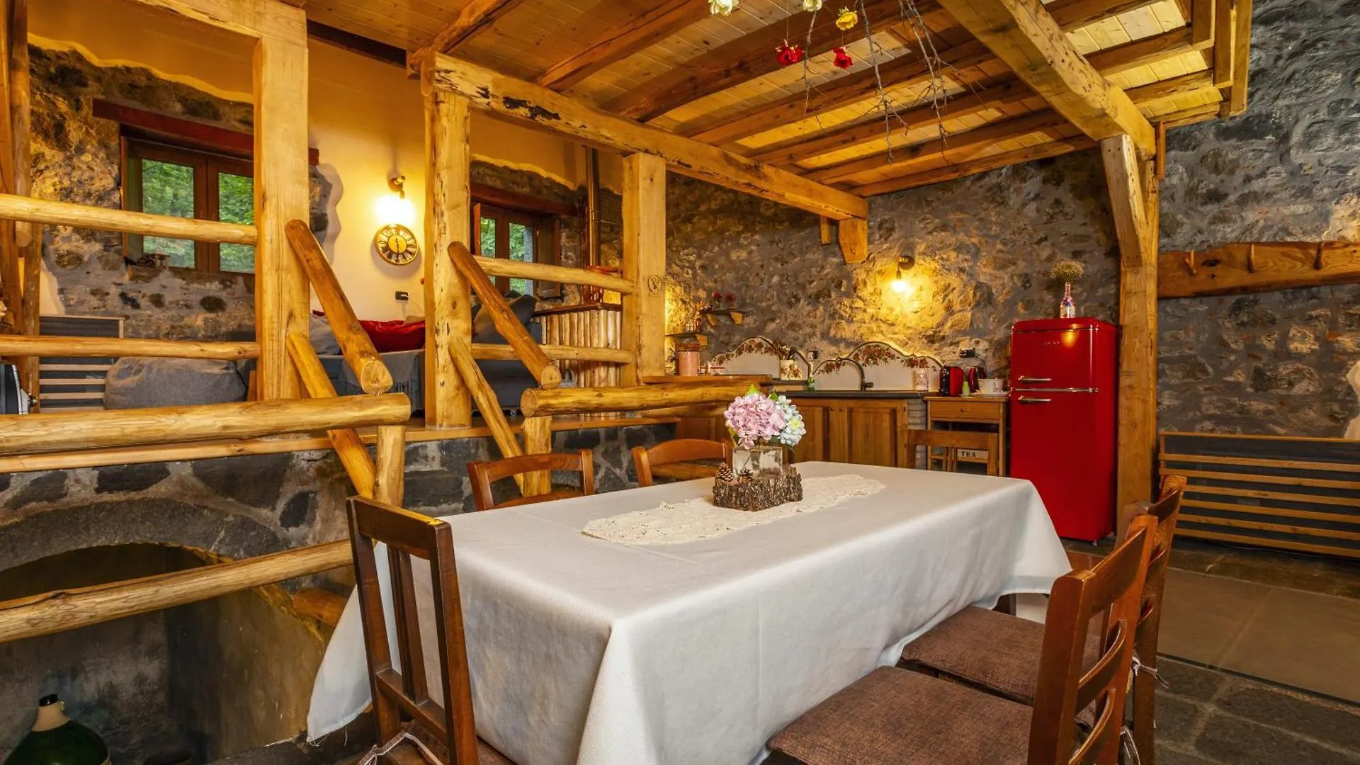 Chalet Bosco Magaudo - Casa U Parmento Villa Linguaglossa Italië
